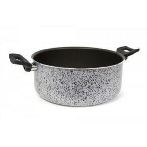 Casserole With Glass Lid 24Cm  |  Pots, Lids & Pans Kitchenware Grey