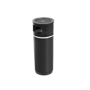 Cigar Ashtray Bin Black  |  Bins & Liners Bins & Liners Bins & Liners