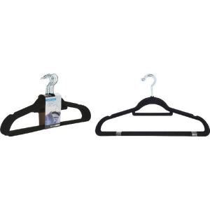 Clothes Hanger Felt Set 10Pcs – 101001760  |  Clothes Hangers Clothes Hangers Black