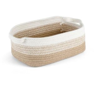 Coincasa Handmade Rope Basket – 7249715  |  Storage Baskets & Boxes Household Goods Beige