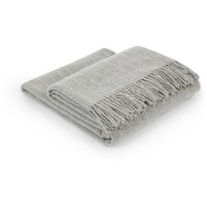 Coincasa Pure Wool Plaid Portofino – 7413041  |  Blankets & Throws Blankets & Throws Blankets & Throws