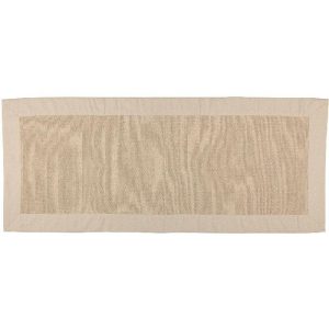 Coincasa Ribbed Kitchen Mat In Cotton – 495945  |  Kitchen Linen Kitchen Linen Beige