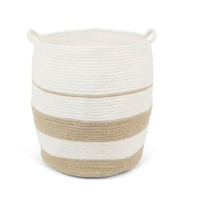 Coincasa Rope Basket Beige  |  Storage Baskets & Boxes Household Goods Beige