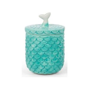 Coincasa Scale Decorated Jar Blue – 7407101  |  Food Storage Food Storage Blue