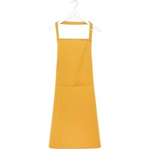 Coincasa Solid Colour Apron In Iridescent Cotton  |  Kitchen Linen Kitchen Linen Kitchen Linen