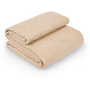 Coincasa Wool And Cotton Blanket Portofino – 7413042  |  Blankets & Throws Blankets & Throws Beige