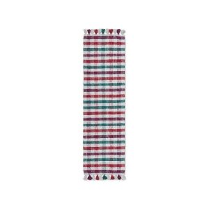 Coincasa Yarn-Dyed Cotton Kitchen Rug With Check Pattern – 7394972  |  Kitchen Linen Kitchen Linen Kitchen Linen