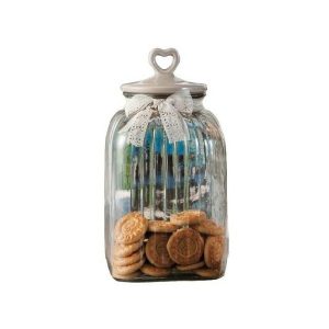 Cookies Jar 15Cm X 15Cm X H33cm  |  Food Storage Food Storage Clear