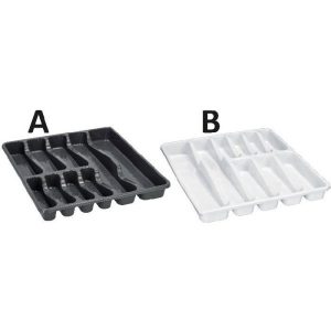 Cutlery Tray Plastic 39Cm X 43Cm X H5cm 2Assorted Colours  |  Dish Drainers & Accessories Dish Drainers & Accessories Dish Drainers & Accessories