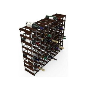 Dark Pine 90 Bottle Wine Rack Kit  |  Racks, Holders & Trollies Kitchenware Oak