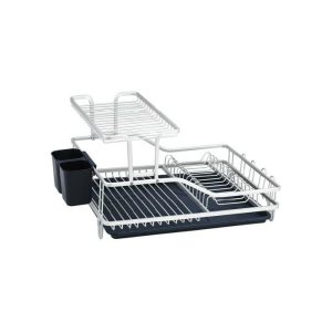 Dish Rack Double Lf Fr-5535Al-B Ke1003140  |  Dish Drainers & Accessories Dish Drainers & Accessories Black