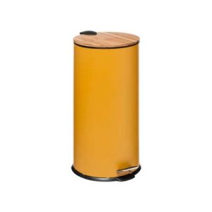 Dustbin Bam 30L Mustard Modern  |  Bins & Liners Bins & Liners Bins & Liners