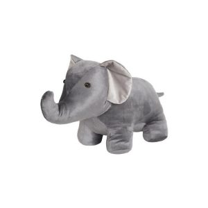 Elephant Door Stop Grey 43Cm X 27Cm  |  Houseware Household Goods Grey