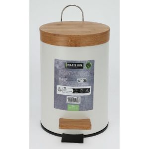 Excellent Houseware Pedal Bin 3 Liter  |  Bins & Liners Bins & Liners Bins & Liners