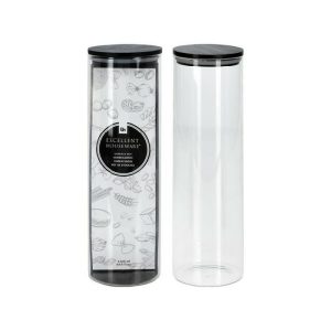 Excellent Houseware Storage Jar With Lid 1320Ml  |  Food Storage Food Storage Clear