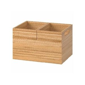 Ikea Dragan Box Set Of 3 Bamboo 23X17x14cm  |  Storage Baskets & Boxes Household Goods Natural