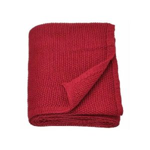 Ikea Humlemott Throw Dark Red 130Cm X 170Cm  |  Blankets & Throws Blankets & Throws Blankets & Throws