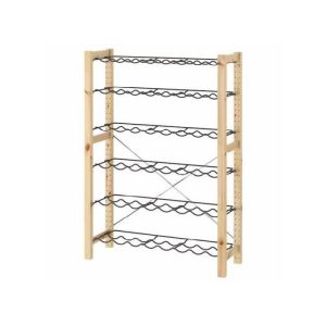 Ikea Ivar 1 Element / Bottle Rack , Pine / Gray 89X30x124 Cm  |  Racks, Holders & Trollies Kitchenware Natural