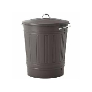 Ikea Knodd Bin With Lid Grey 40Litres  |  Bins & Liners Bins & Liners Bins & Liners