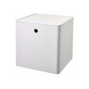 Ikea Kuggis Box With Lid White 32X32x32cm  |  Storage Baskets & Boxes Household Goods Storage Baskets & Boxes