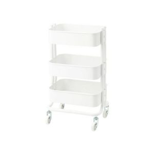 Ikea Rashult White Trolley  |  Racks, Holders & Trollies Kitchenware Racks, Holders & Trollies