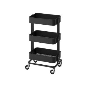 Ikea Raskog Serving Trolley Black  |  Racks, Holders & Trollies Kitchenware Black