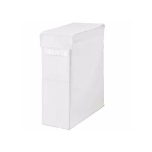 Ikea Skubb Laundry Bag With Stand White 80L  |  Laundry & Ironing Accessories Household Goods Clear