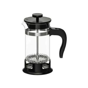 Ikea Upphetta Coffee / Tea Maker, Glass / Stainless Steel 0.4 L  |  Miscellaneous Kitchenware Kitchenware Clear