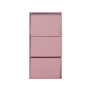 Kare Shoe Container Caruso 3 Rose  |  Shoe Racks & Cabinets Household Goods Shoe Racks & Cabinets