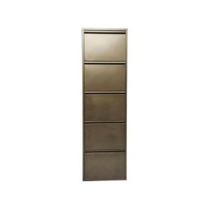 Kare Shoe Container Caruso 5 Bronze (Mo)  |  Shoe Racks & Cabinets Household Goods Bronze