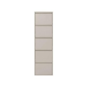 Kare Shoe Container Caruso 5 Cream  |  Shoe Racks & Cabinets Household Goods Cream