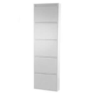 Kare Shoe Rack Caruso 5 White  |  Shoe Racks & Cabinets Household Goods Shoe Racks & Cabinets