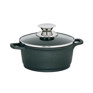 Kela Covered Saucepot Kerros 11549  |  Pots, Lids & Pans Kitchenware Black