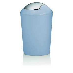 Kela Swing Lid Bin Blue  |  Bins & Liners Bins & Liners Bins & Liners