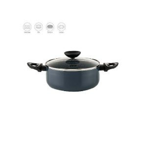 Keten Muhler Aluminium Nia Casserole Pot With Lid 3.1L 22Cm  |  Pots, Lids & Pans Kitchenware Grey