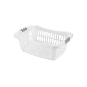 Laundry Basket White 64Cm X 25Cm  |  Laundry & Ironing Accessories Household Goods Laundry & Ironing Accessories