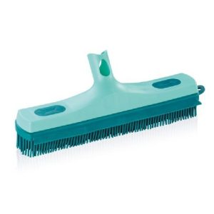 Leifheit Rubber Broom For Easy-Click Turquoise 3 In 1 30Cm  |  Cleaning Cleaning Cleaning