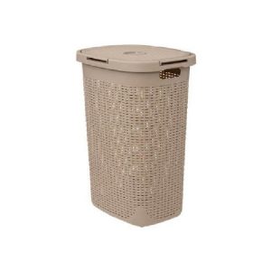 Linen 60L Basket Rattan  |  Laundry & Ironing Accessories Household Goods Laundry & Ironing Accessories