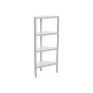 Lombok Corner Rack 4 Levels Wh  |  Houseware Household Goods Houseware