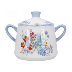 London Pottery Viscri Meadow Sugar Bowl With Lid  |  Tea & Coffee Accessories Kitchenware Tea & Coffee Accessories