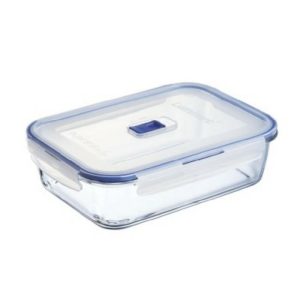 Luminarc Pure Box Glass Container 24Cm X 7Cm  |  Food Storage Food Storage Blue