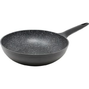 Maori Stir Fry Pan  |  Pots, Lids & Pans Kitchenware Black