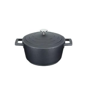 Masterclass Cast Aluminium Casserole Dish 2.5L Black  |  Dishes & Casseroles Dishes & Casseroles Black