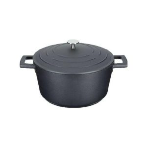 Masterclass Cast Aluminium Casserole Dish 4L Black  |  Dishes & Casseroles Dishes & Casseroles Black