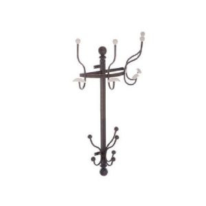 Metal Wall Clothes Hanger  |  Coat Hangers Household Goods Black