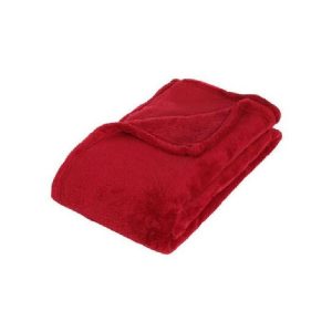 Microplush Blanket Red 130Cm X 180Cm  |  Blankets & Throws Blankets & Throws Blankets & Throws