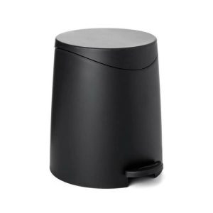 Milan Bath Bin 3Lt Black  |  Bins & Liners Bins & Liners Bins & Liners