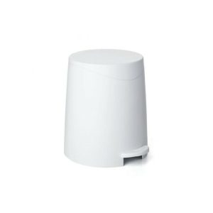 Milan Bathroom Pedal Bin 3Lt White  |  Miscellaneous Kitchenware Kitchenware Miscellaneous Kitchenware