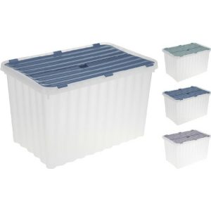 Multibox With Flip Lid 3Ass  |  Storage Baskets & Boxes Household Goods Storage Baskets & Boxes