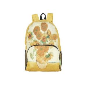 National Gallery Sunflowers Foldable Backpack  |  Houseware Household Goods Houseware